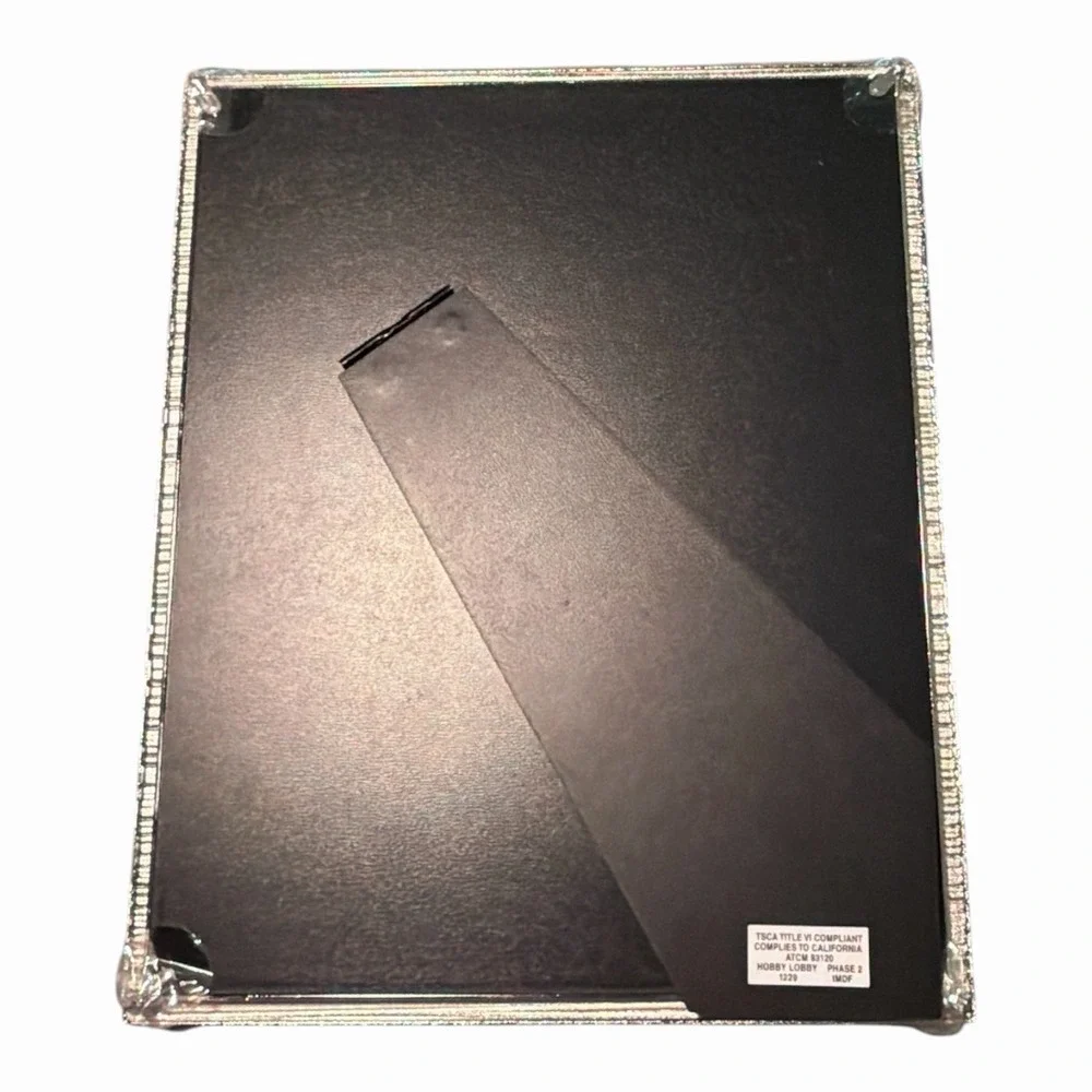 Green Tree Gallery Silver Textured 8x10 Picture Frame NWT Beautiful